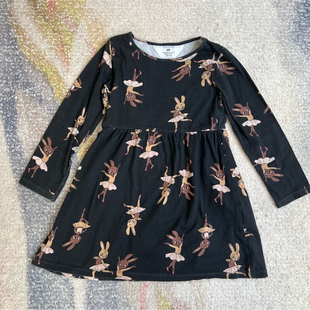 NWOT H&M Bunny Ballerina Dress